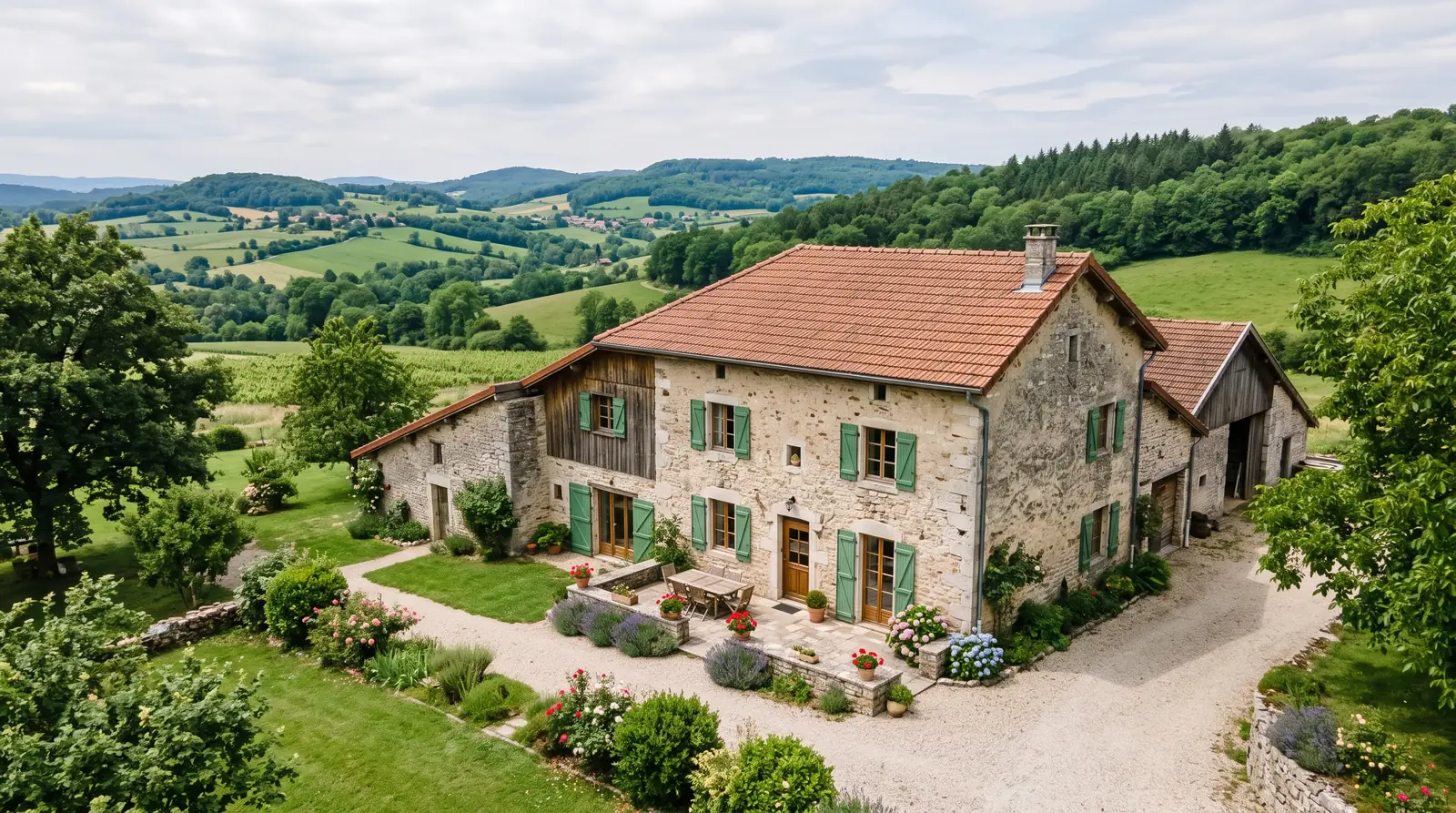 Exemple de logement de vacances dans l’Ain