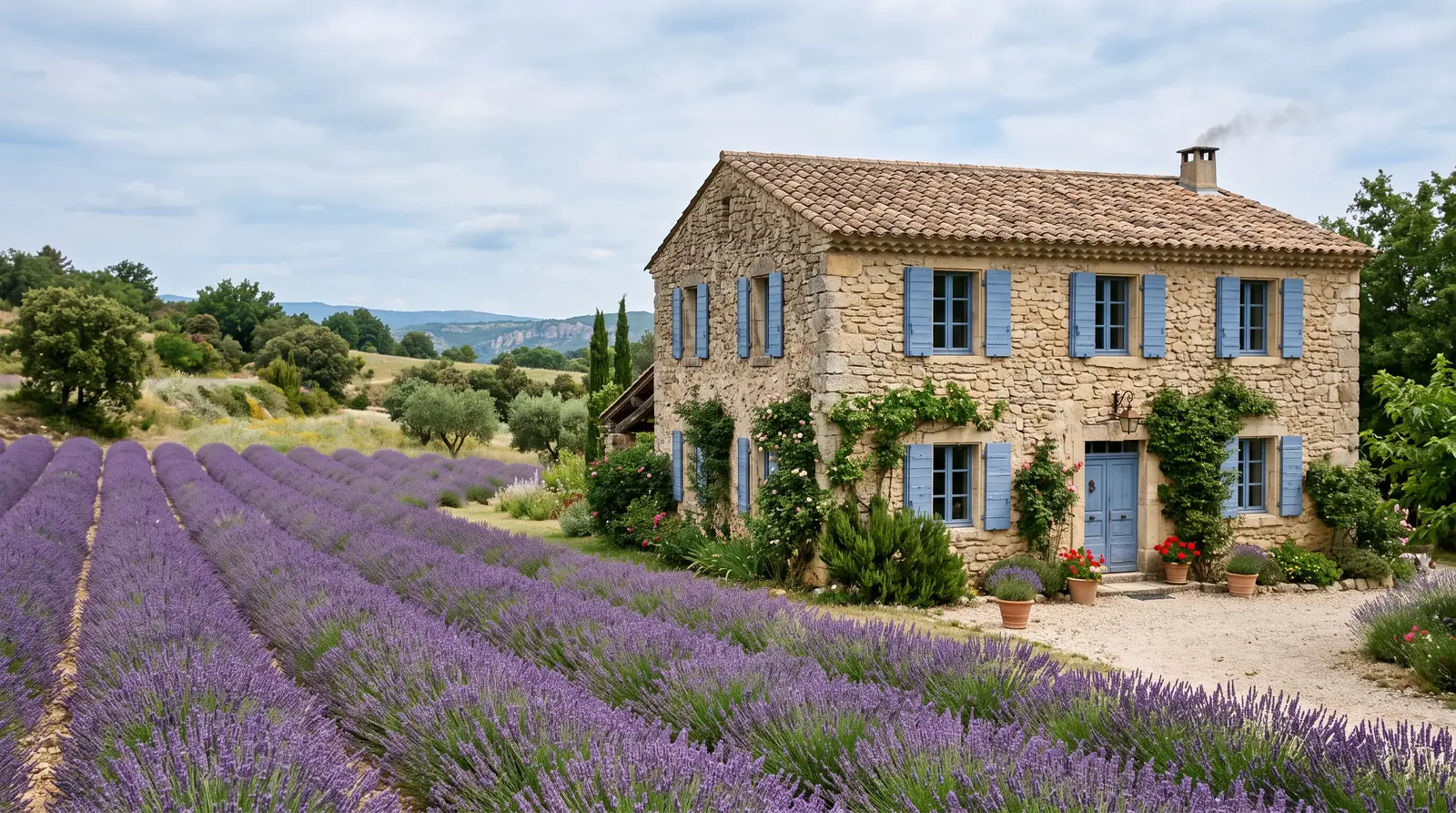 Exemple de logement de vacances dans les Alpes-de-Haute-Provence