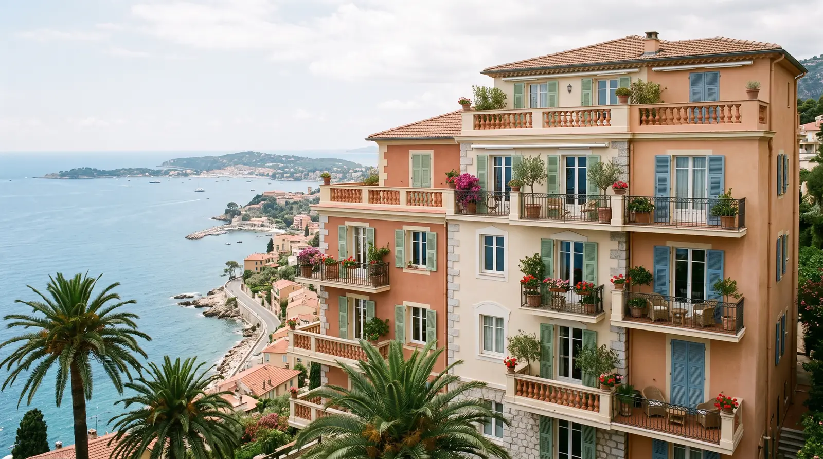 Exemple de logement de vacances dans les Alpes-Maritimes
