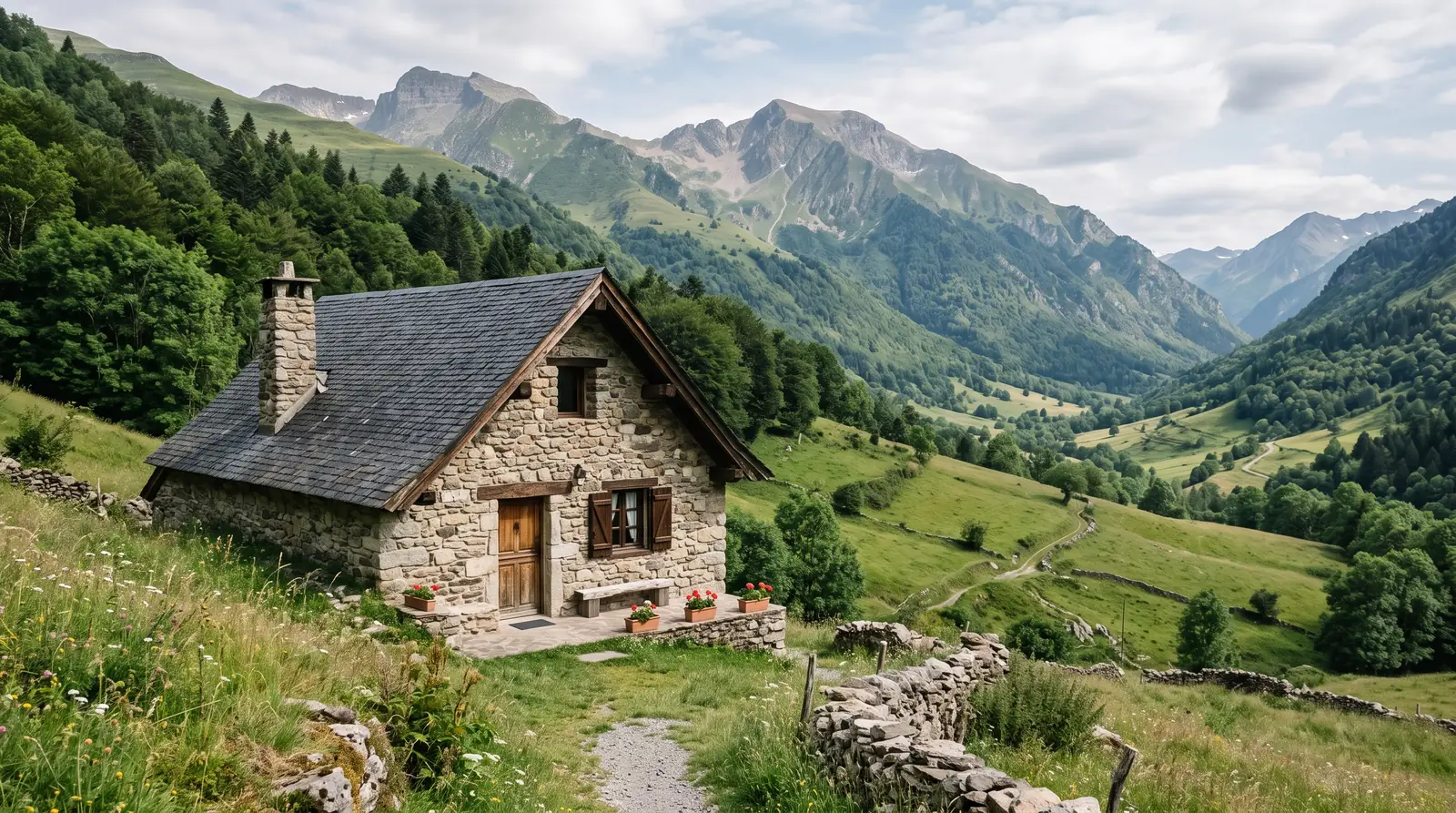 Exemple de logement de vacances en Ariège