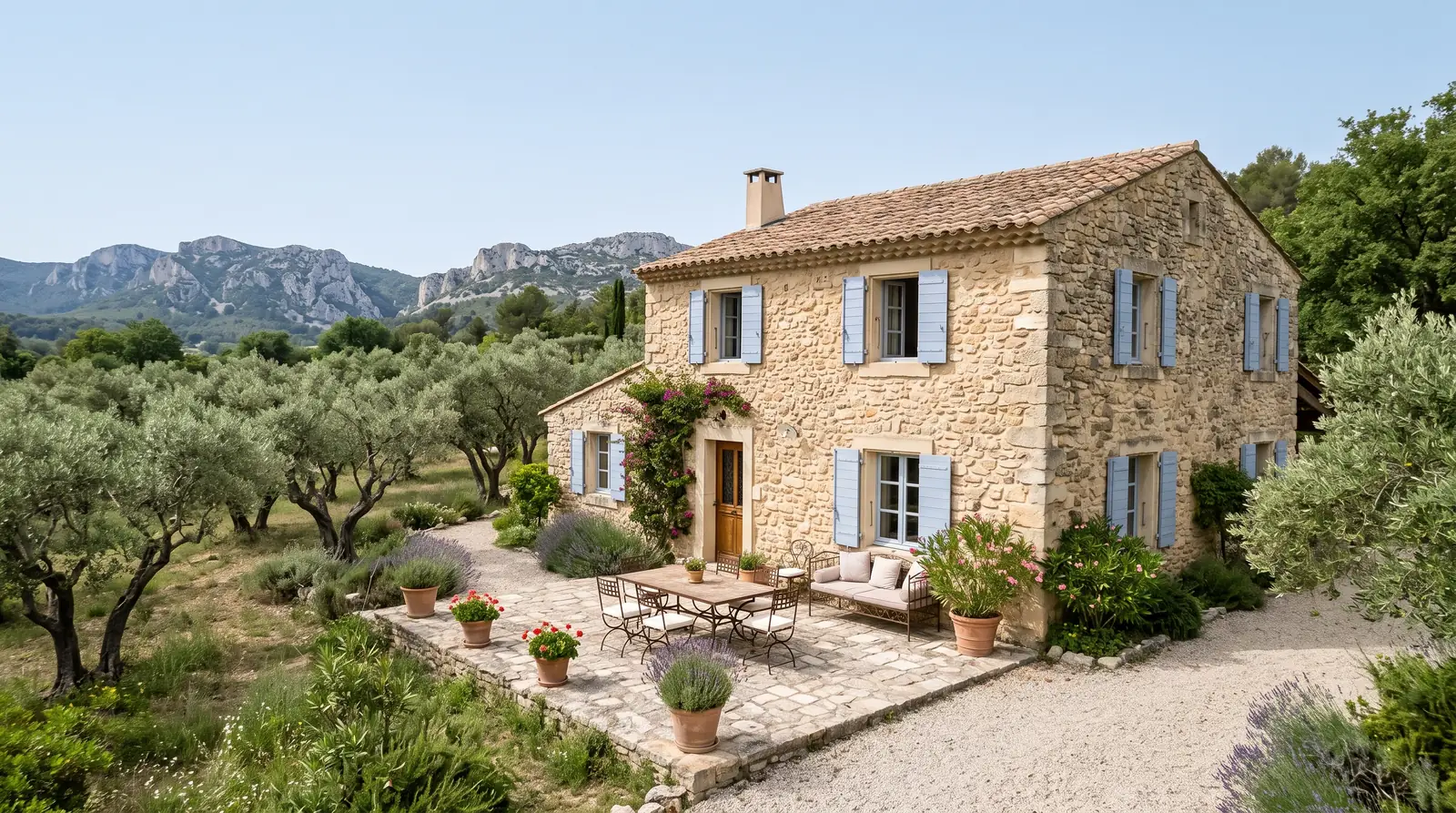 Exemple de logement de vacances dans les Bouches-du-Rhône
