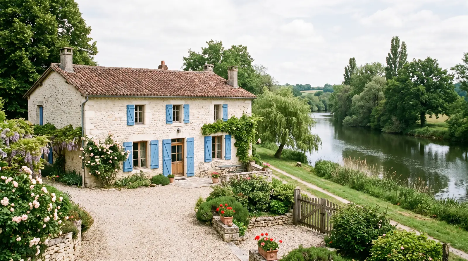 Exemple de logement de vacances en Charente