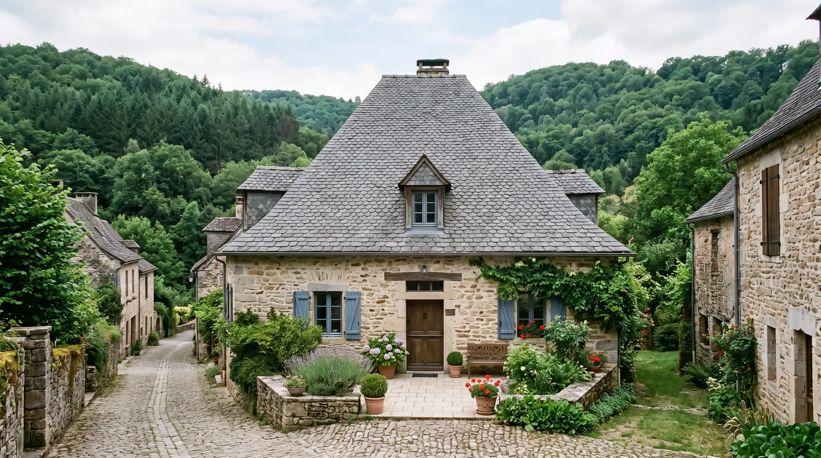Exemple de logement de vacances en Corrèze