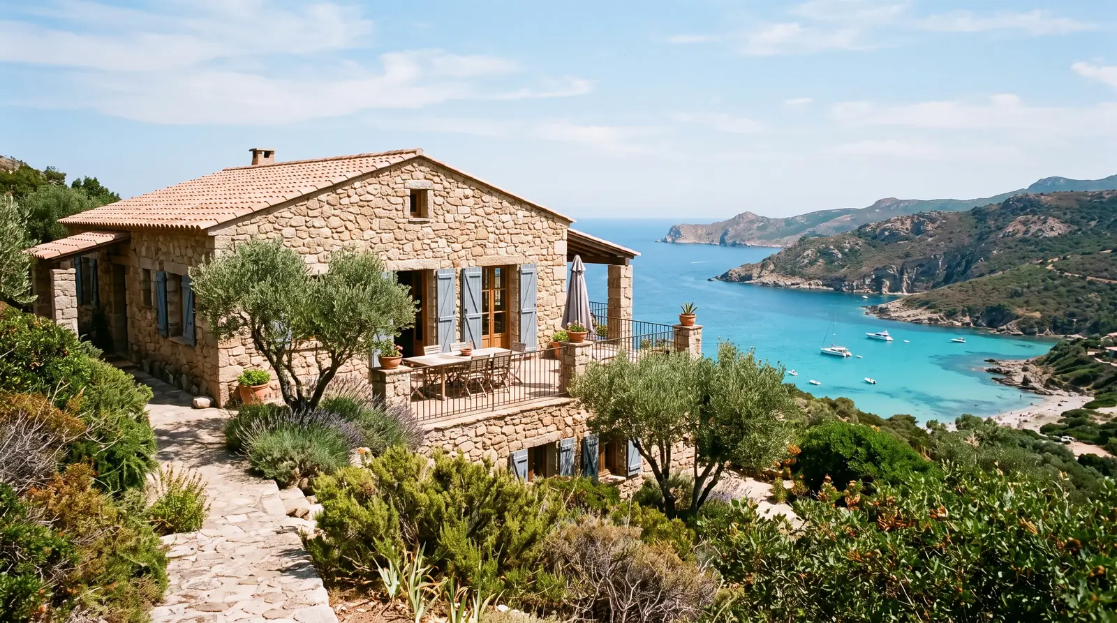 Exemple de logement de vacances en Corse-du-Sud