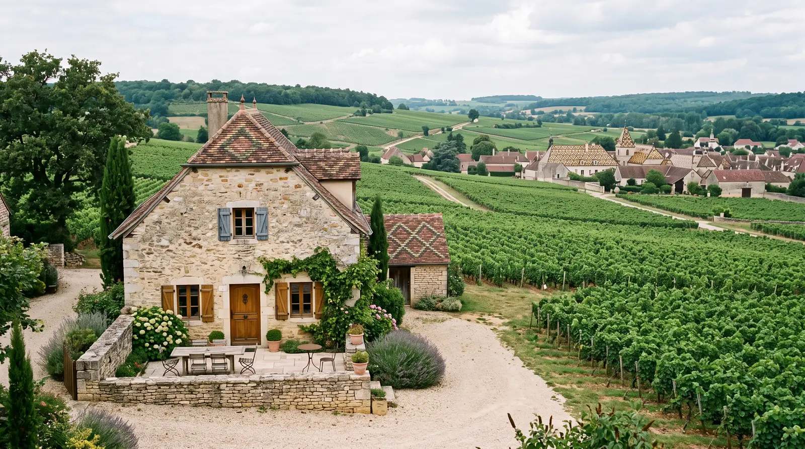 Exemple de logement de vacances en Côte-d'Or