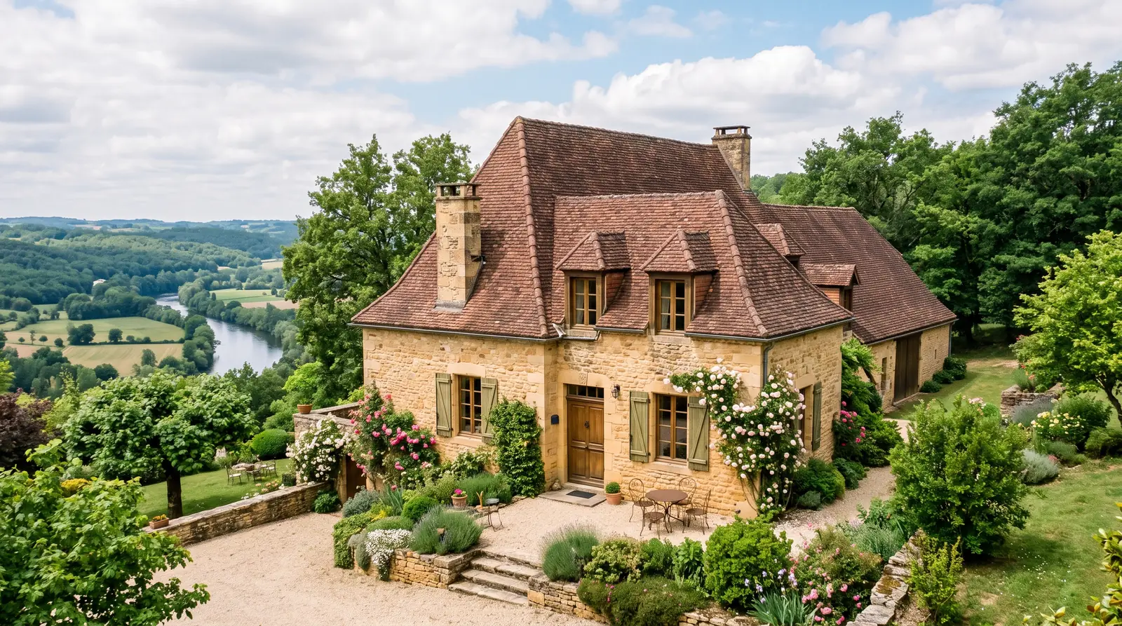 Exemple de logement de vacances en Dordogne