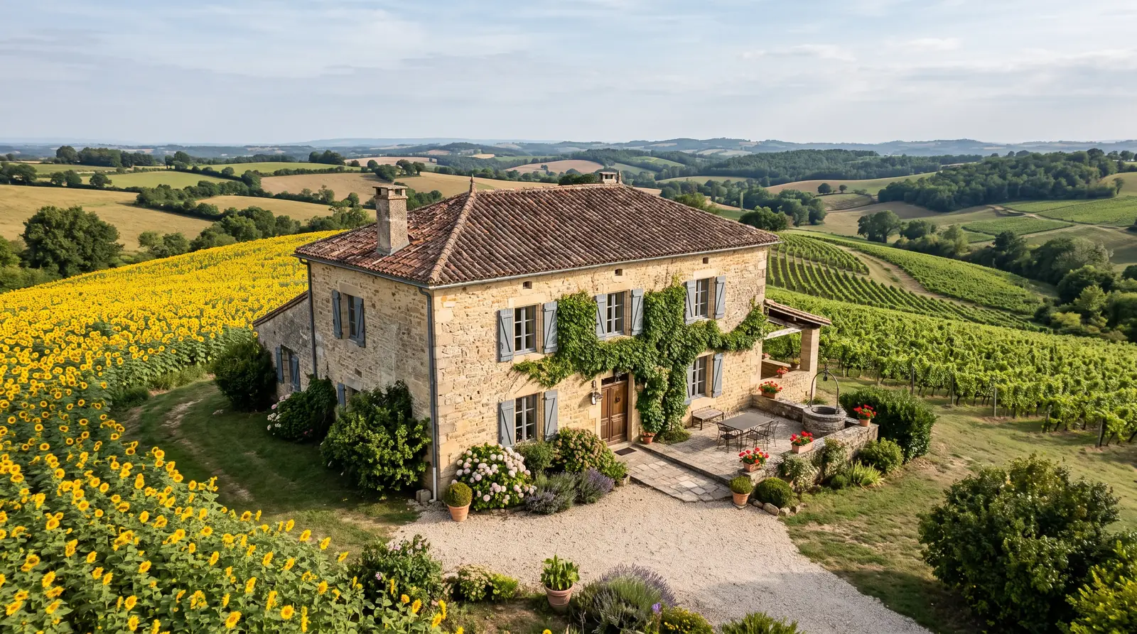 Exemple de logement de vacances dans le Gers