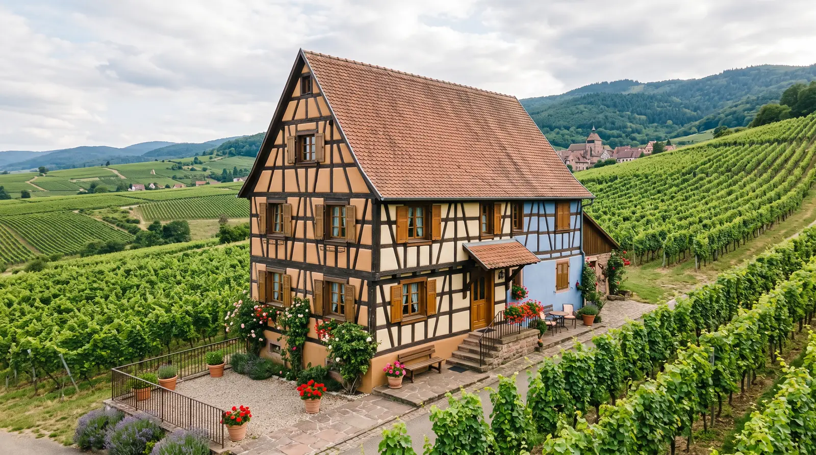 Exemple de logement de vacances dans le Haut-Rhin