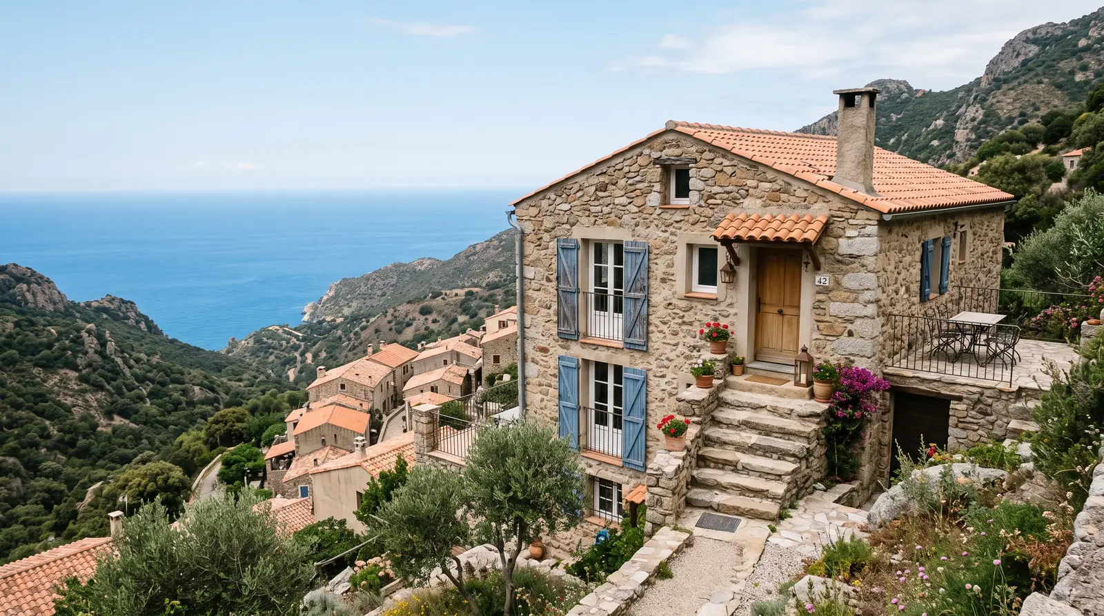 Exemple de logement de vacances en Haute-Corse