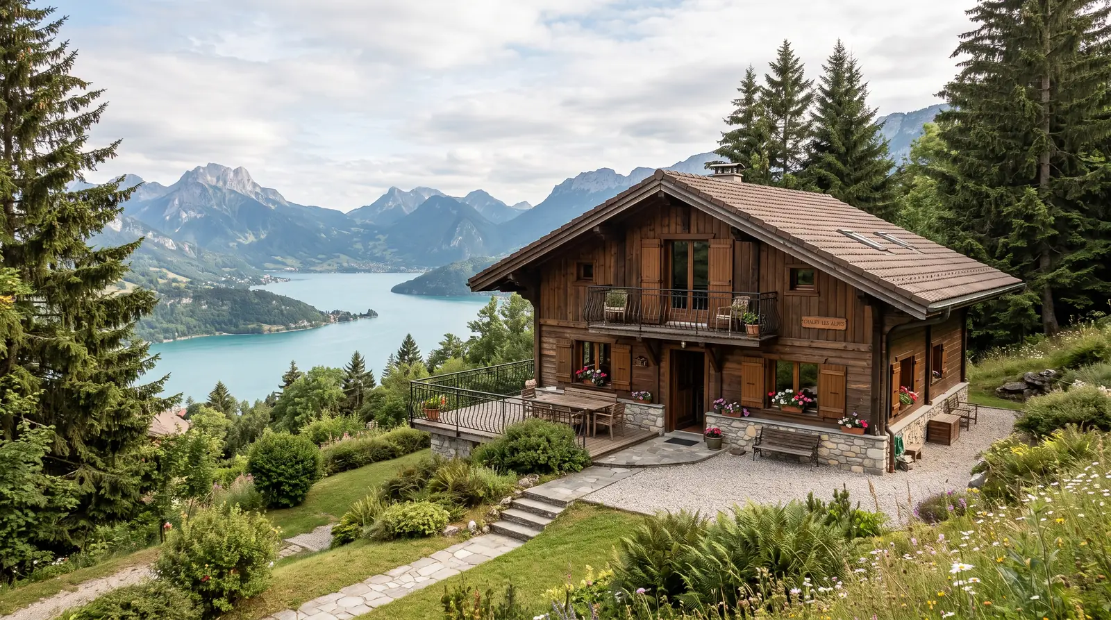 Exemple de logement de vacances en Haute-Savoie