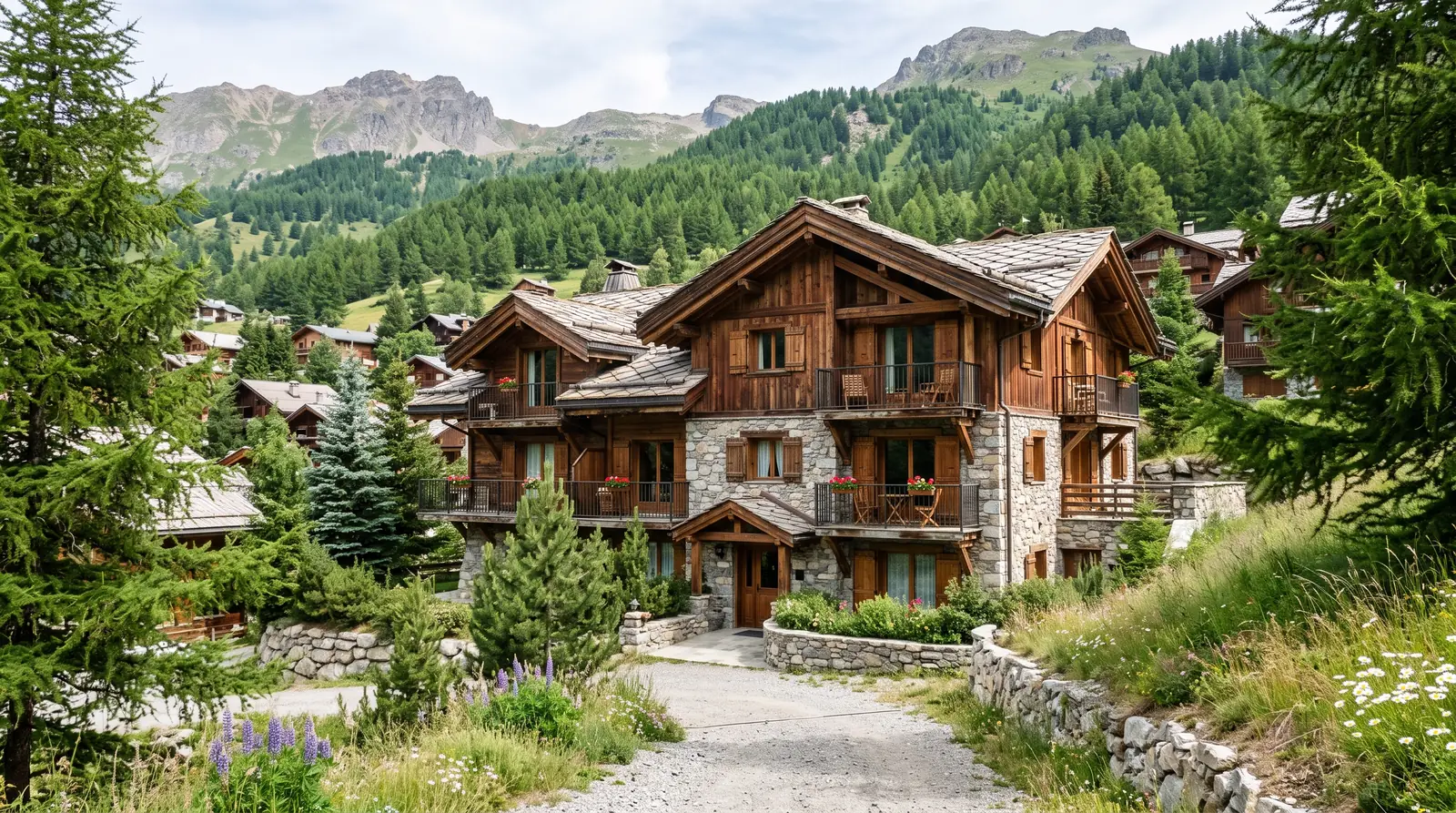 Exemple de logement de vacances dans les Hautes-Alpes