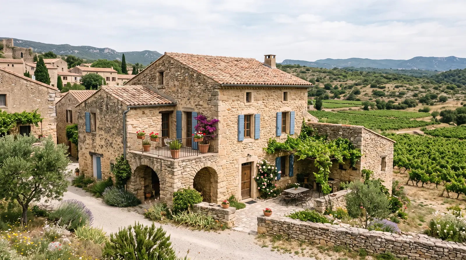 Exemple de logement de vacances dans l’Hérault