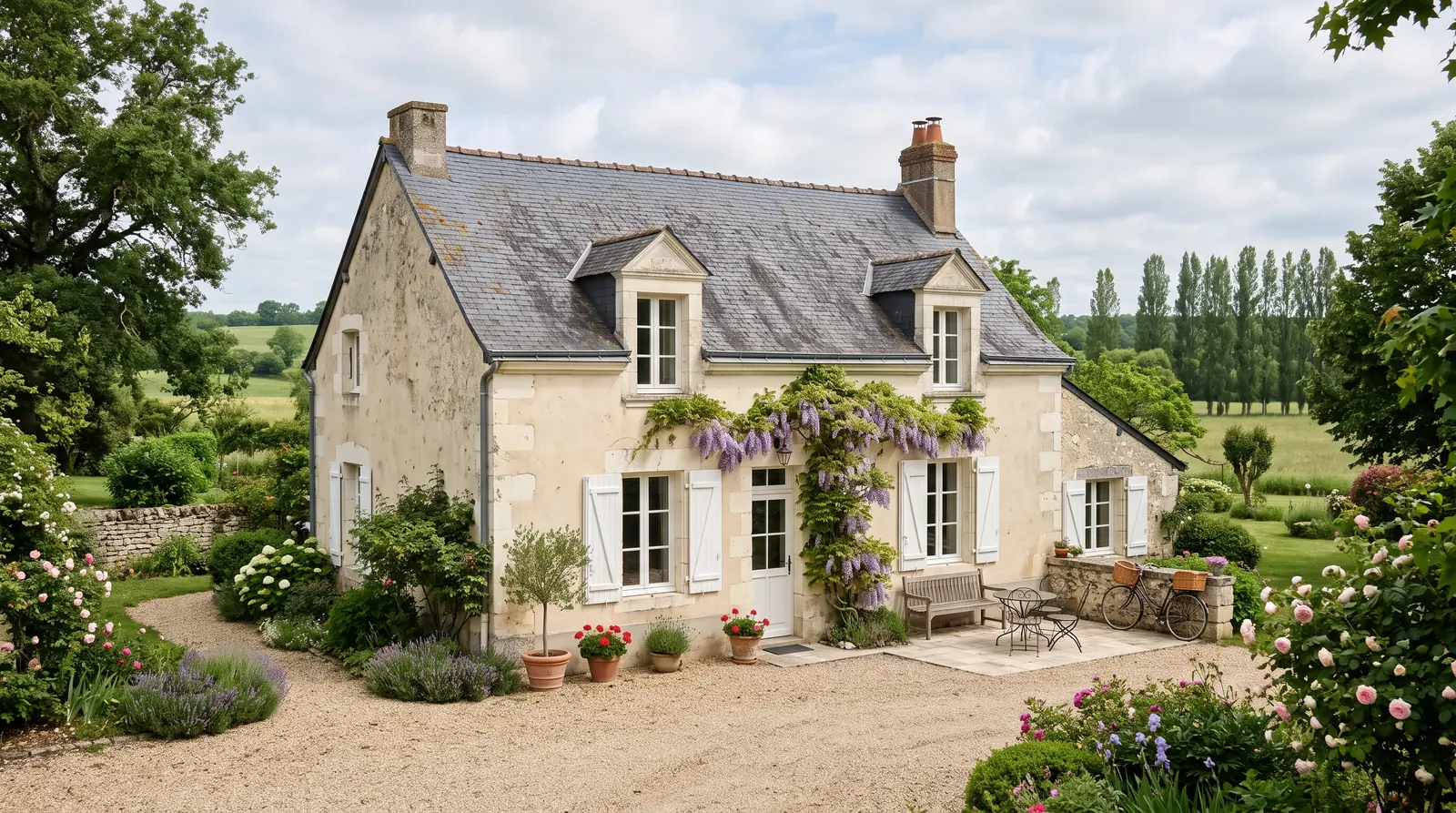 Exemple de logement de vacances en Indre-et-Loire