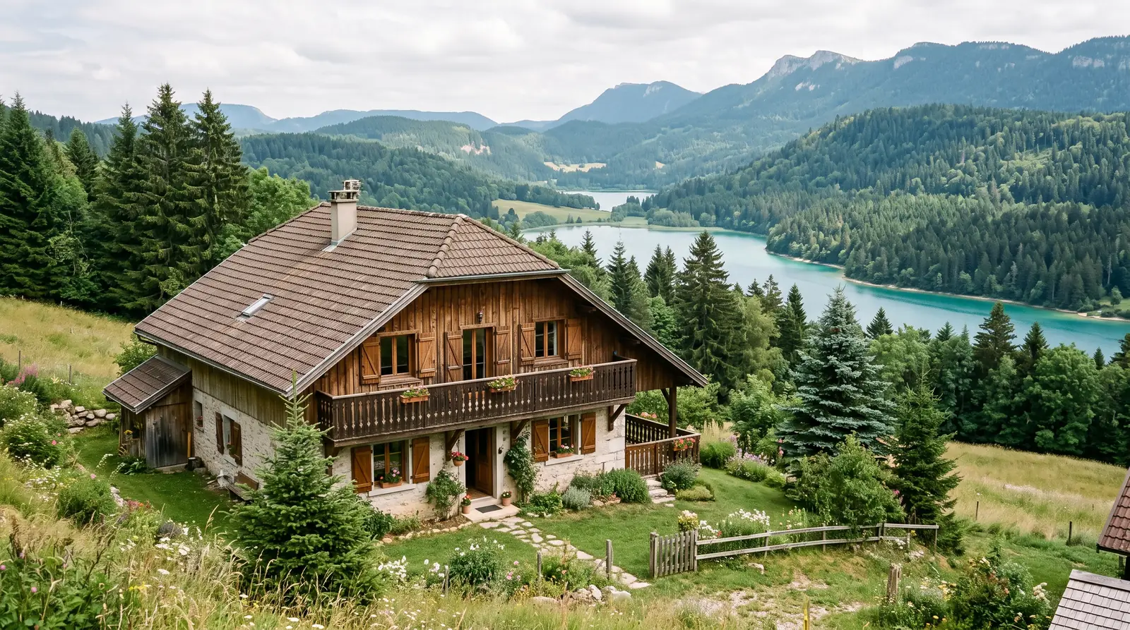 Exemple de logement de vacances dans le Jura