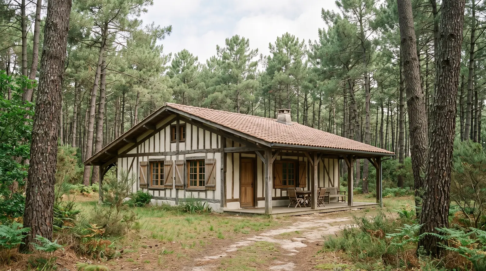 Exemple de logement de vacances dans les Landes