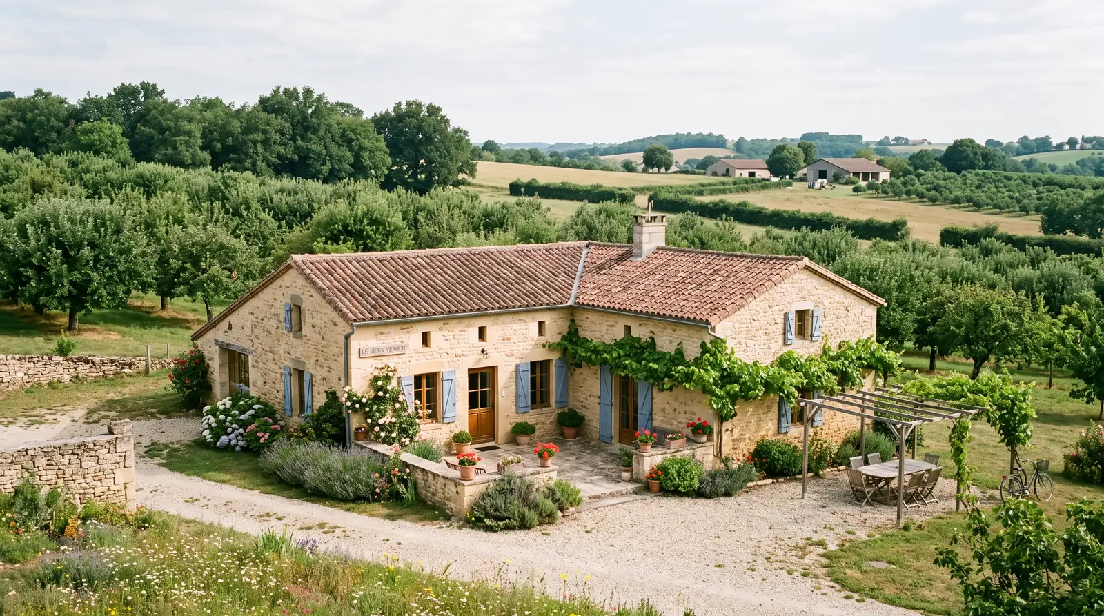 Exemple de logement de vacances dans le Lot-et-Garonne