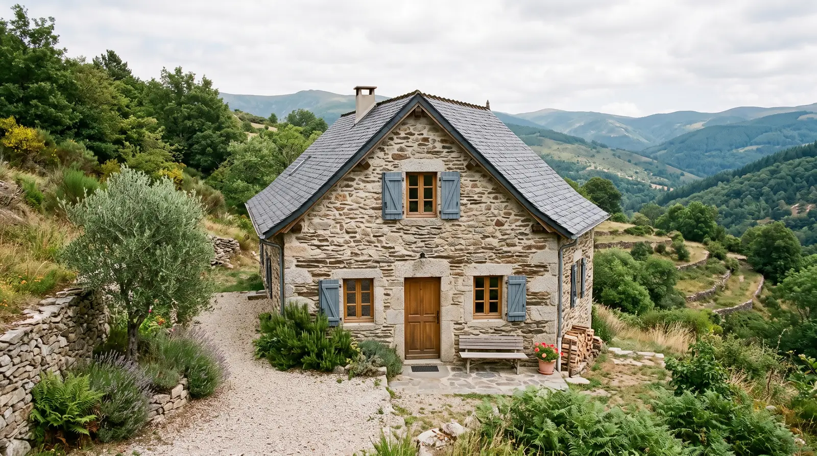 Exemple de logement de vacances en Lozère