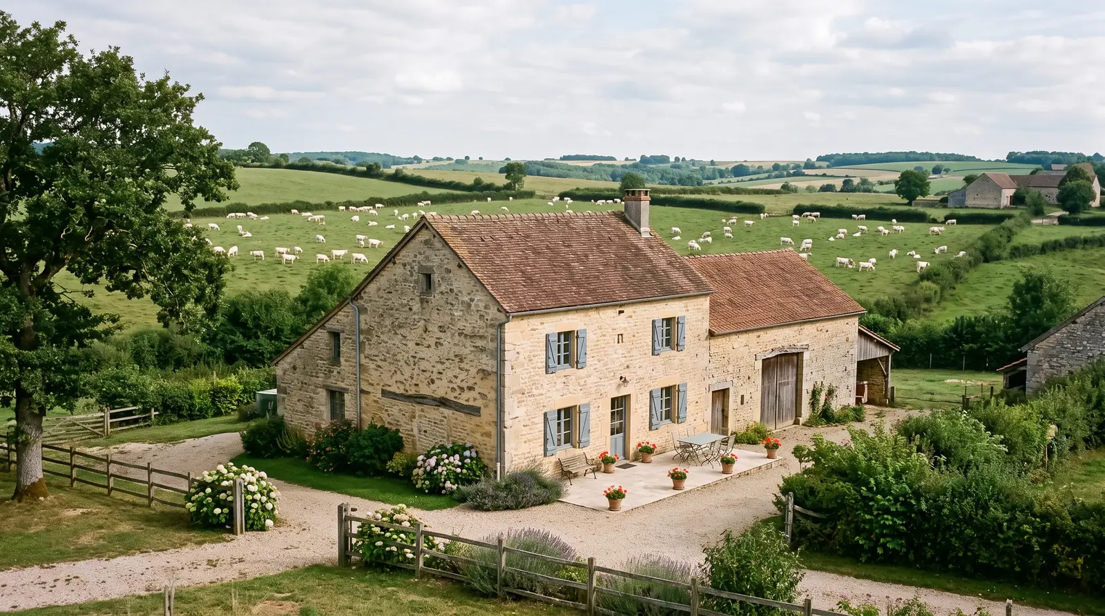 Exemple de logement de vacances en Saône-et-Loire