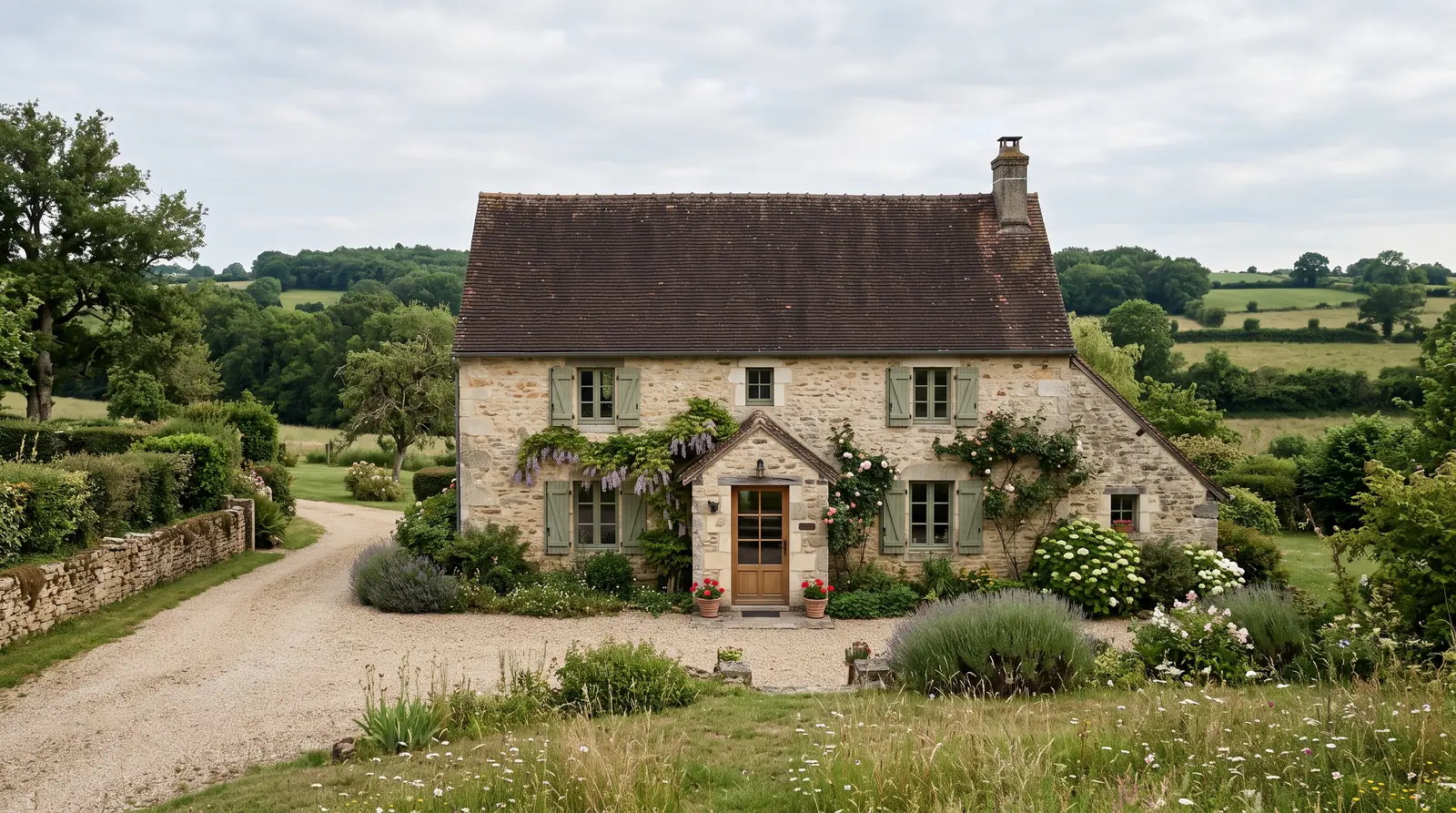 Exemple de logement de vacances dans la Sarthe