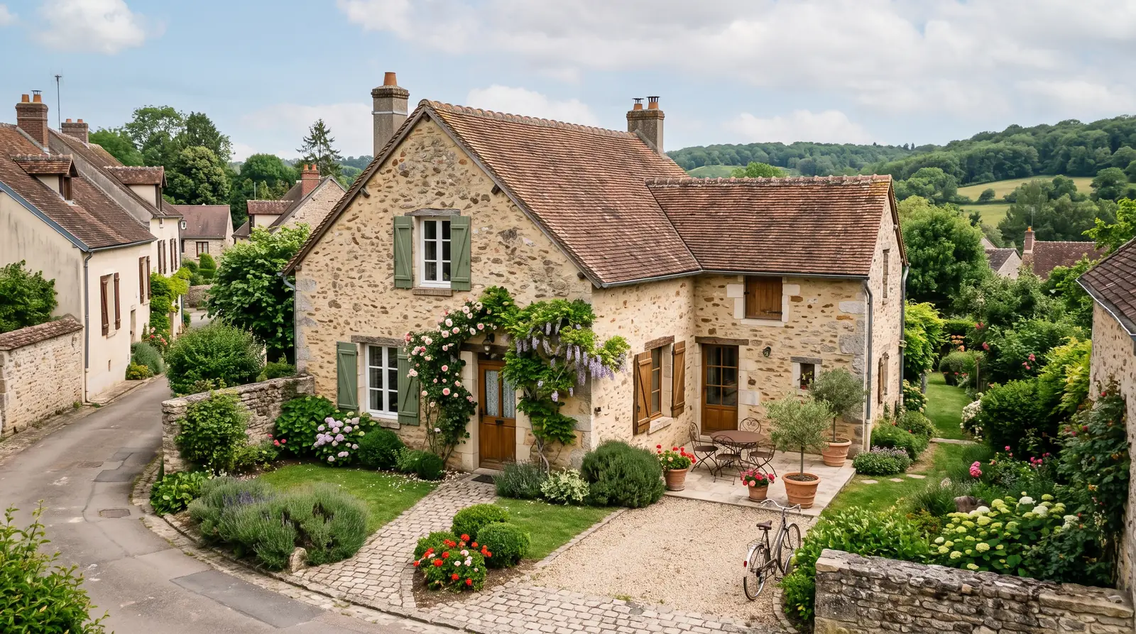 Exemple de logement de vacances dans les Yvelines